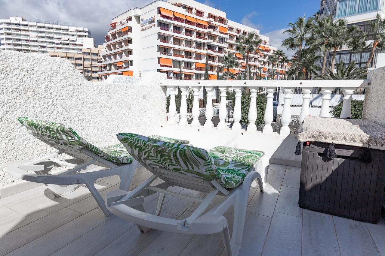 Beautiful Duplex In 3 Minutes Walking To The Beach In Playa De Las Americas Екстериор снимка